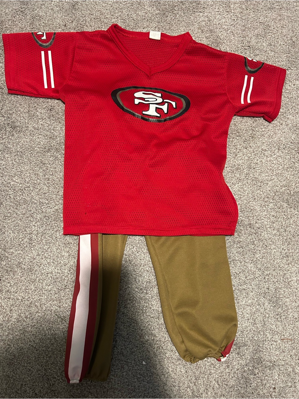 San Francisco 49ers Toddler Costume